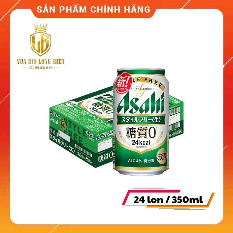 Asahi 0 đường free style