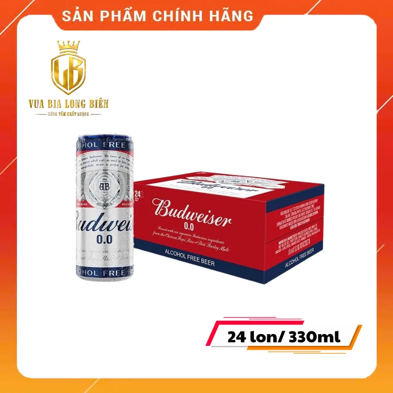 Budweiser 0.0 x 24 lon