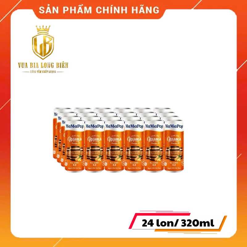 Mamapop bia gừng 0.0
